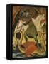 Archangel Michael Fighting the Dragon-Ambrogio Lorenzetti-Framed Stretched Canvas