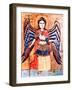 Archangel Michael Holding the Scales of Judgement-null-Framed Giclee Print