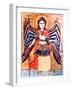 Archangel Michael Holding the Scales of Judgement-null-Framed Giclee Print