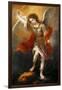 Archangel Michael hurls the devil into the abyss. Around 1665/68-Bartolome Esteban Murillo-Framed Giclee Print