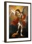 Archangel Michael hurls the devil into the abyss. Around 1665/68-Bartolome Esteban Murillo-Framed Giclee Print