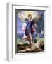 Archangel Michael Tramples the Devil-Hans Johann Rottenhammer-Framed Art Print