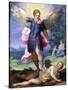 Archangel Michael Tramples the Devil-Hans Johann Rottenhammer-Stretched Canvas