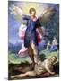 Archangel Michael Tramples the Devil-Hans Johann Rottenhammer-Mounted Art Print