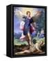 Archangel Michael Tramples the Devil-Hans Johann Rottenhammer-Framed Stretched Canvas