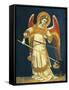 Archangel Michael Weighing Souls, Circa 1354-null-Framed Stretched Canvas