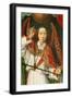 Archangel Michael Weighing Souls, Close-Up of Angel-Rogier van der Weyden-Framed Giclee Print