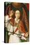 Archangel Michael Weighing Souls, Close-Up of Angel-Rogier van der Weyden-Stretched Canvas