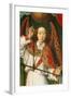 Archangel Michael Weighing Souls, Close-Up of Angel-Rogier van der Weyden-Framed Giclee Print