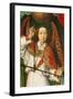 Archangel Michael Weighing Souls, Close-Up of Angel-Rogier van der Weyden-Framed Giclee Print