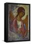 Archangel Michael-Andrei Rubljew-Framed Stretched Canvas
