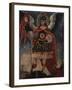 Archangel Michael-Schule von Cuzco-Framed Giclee Print