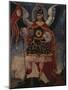 Archangel Michael-Schule von Cuzco-Mounted Giclee Print