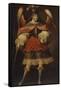 Archangel Miguel, 18th Century-Jose Agustin Arrieta-Framed Stretched Canvas