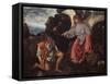 Archangel Raphael and Tobias (Tobias and the Angel)-Giovanni Girolamo-Framed Stretched Canvas