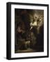 Archangel Raphael Leaving the Family of Tobias-Rembrandt van Rijn-Framed Giclee Print