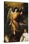 Archangel Raphael with Bishop Domonte, 17th Century-Bartolomé Esteban Murillo-Stretched Canvas