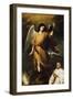 Archangel Raphael with Bishop Domonte, 17th Century-Bartolomé Esteban Murillo-Framed Giclee Print