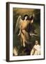 Archangel Raphael with Bishop Domonte-Bartolome Esteban Murillo-Framed Giclee Print