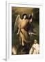 Archangel Raphael with Bishop Domonte-Bartolome Esteban Murillo-Framed Premium Giclee Print