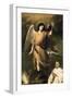 Archangel Raphael with Bishop Domonte-Bartolome Esteban Murillo-Framed Giclee Print