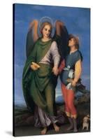 Archangel Raphael with Tobias-Andrea del Sarto-Stretched Canvas