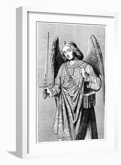 Archangel St Michael-null-Framed Giclee Print