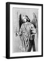 Archangel St Michael-null-Framed Premium Giclee Print