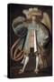 Archangel with Musket, Early 18th Century-Maestro de Calamarca-Stretched Canvas