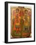 Archangels Michael and Gabriel, Byzantine Icon, Early Period, 10th-11th Century-null-Framed Giclee Print