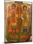 Archangels Michael and Gabriel, Byzantine Icon, Early Period, 10th-11th Century-null-Mounted Giclee Print