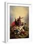 Archbishop Affre on the Barricades, 1848-Joseph Felon-Framed Giclee Print