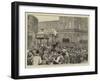 Archbishop Manning Administering the Pledge on Clerkenwell Green-William III Bromley-Framed Giclee Print