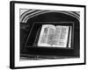Archbishop Thomas Cranmer's Bible in the North Choir Aisle Canterbury Cathedral Kent England-null-Framed Photographic Print