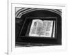 Archbishop Thomas Cranmer's Bible in the North Choir Aisle Canterbury Cathedral Kent England-null-Framed Photographic Print