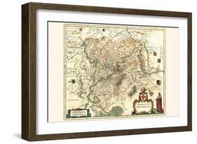 Archbishopric Of Trier-Willem Janszoon Blaeu-Framed Art Print