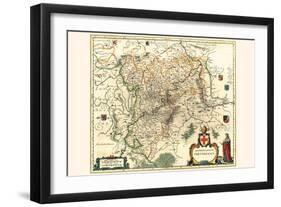 Archbishopric Of Trier-Willem Janszoon Blaeu-Framed Art Print