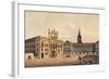 Archbishops' Palace and the 1st Court of Prague Castle, C.1810-null-Framed Giclee Print