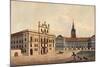 Archbishops' Palace and the 1st Court of Prague Castle, C.1810-null-Mounted Giclee Print