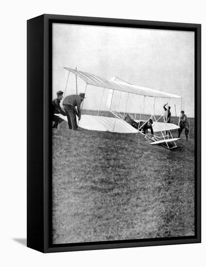 Archdeacon Aeroplane, 1904-null-Framed Stretched Canvas