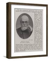 Archdeacon Stevens, New Bishop of Barking-null-Framed Giclee Print