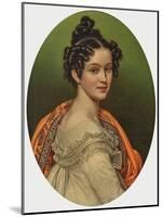 Archduchess Henriette Alexandrine of Austria, Née Princess of Nassau-Weilburg, 1820 (Oil on Canvas)-Joseph Carl Stieler-Mounted Giclee Print