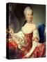 Archduchess Maria Amalia Habsburg-Lothringen,-Martin van Meytens-Stretched Canvas