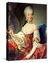 Archduchess Maria Amalia Habsburg-Lothringen,-Martin van Meytens-Stretched Canvas