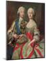 Archduchess Maria Caroline of Austria (1752-1814) Daughter of Emperor Francis I (1708-65)-Jean-Etienne Liotard-Mounted Giclee Print