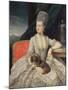 Archduchess Maria Christine Habsburg-Lothringen (1742-98), Daughter of Empress Maria Theresa of Aus-Johann Zoffany-Mounted Giclee Print
