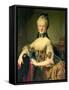 Archduchess Maria Elisabeth Habsburg-Lothringen-Martin Mytens II-Framed Stretched Canvas