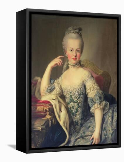 Archduchess Marie Antoinette Habsburg-Lotharingen (1755-93)-Martin van Meytens-Framed Stretched Canvas