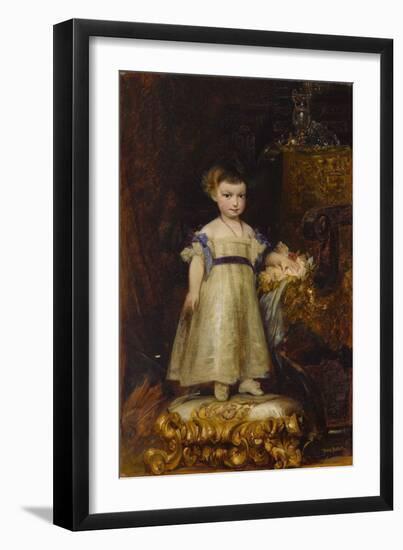 Archduchess Marie Valerie of Austria as Child (1868-1924), 1870-null-Framed Giclee Print