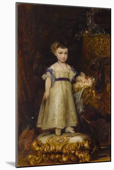 Archduchess Marie Valerie of Austria as Child (1868-1924), 1870-null-Mounted Giclee Print